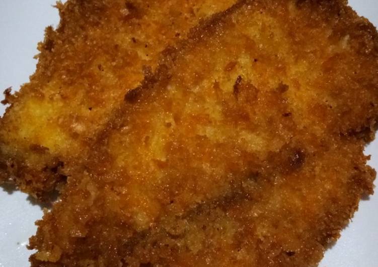 Cara Membuat Chicken katsu simple no egg Untuk Pemula