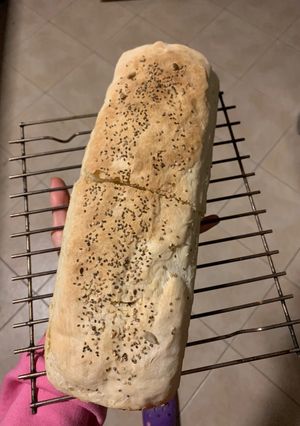 Una foto de Pan de 2 ingredientesSúper saludable