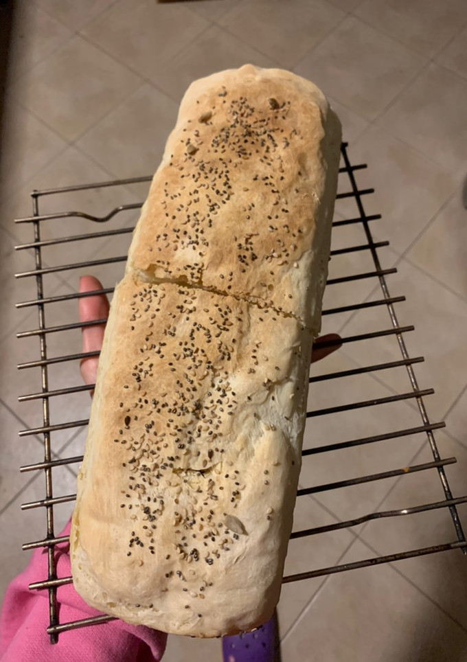 Una foto de Pan de 2 ingredientesSúper saludable