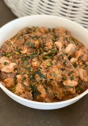 Foto resep Telur Ikan Mas Muda Masak Woku