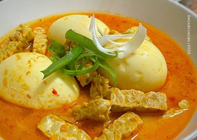 Cara membuat Sayur Lodeh Tempe & Telur Pedas Cara membuat Sayur Lodeh Tempe & Telur Pedas