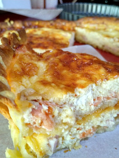 Foto principal de Quiche de salmón ahumado y queso de cabra