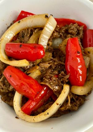 Foto resep Beef slice black pepper