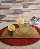 Té de limón y romero