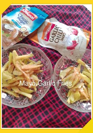 A picture of Mayo Garlic 🍟 Fries.