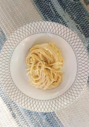 Φωτογραφία της συνταγής Μακαρονάδα cacio e pepe αλά Ελληνικά 🍝🧀