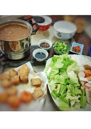 Foto resep Steamboat Kuah Udang #bikinRamadanberkesan