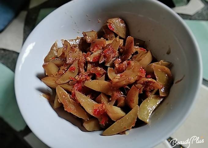 Resep Oseng jengkol pedas Anti Gagal