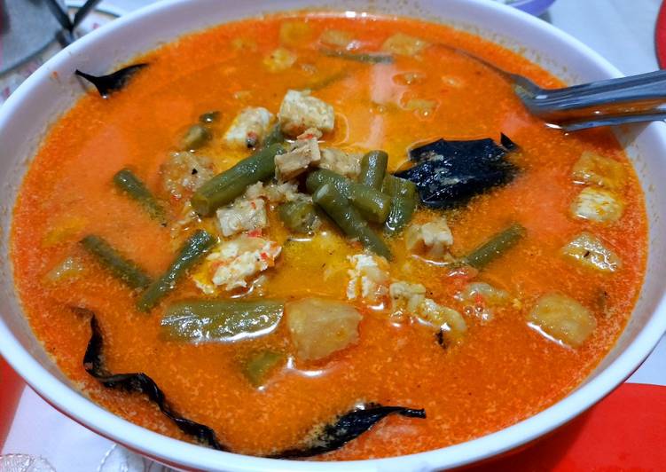 Sayur santan kacang panjang