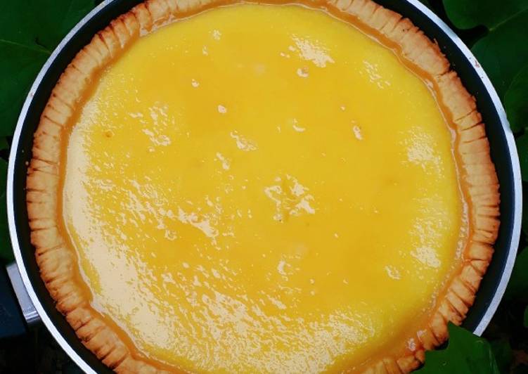 Cara Gampang Menyiapkan Pie Susu/Lontar Teflon Anti Gagal