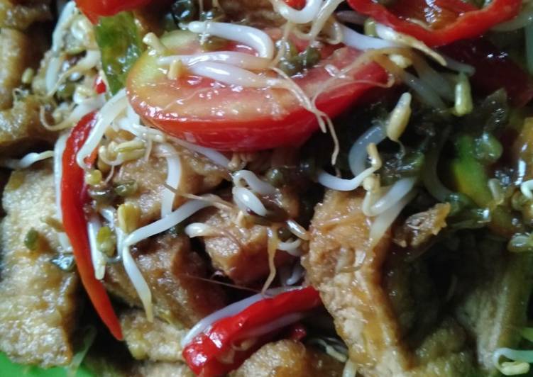 Resep #5resepterbaruku tauge tahu kecap Anti Gagal