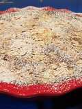 Almond Cake with Hard Nougat