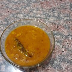 Khatti meethi dal A picture of Khatti meethi dal.