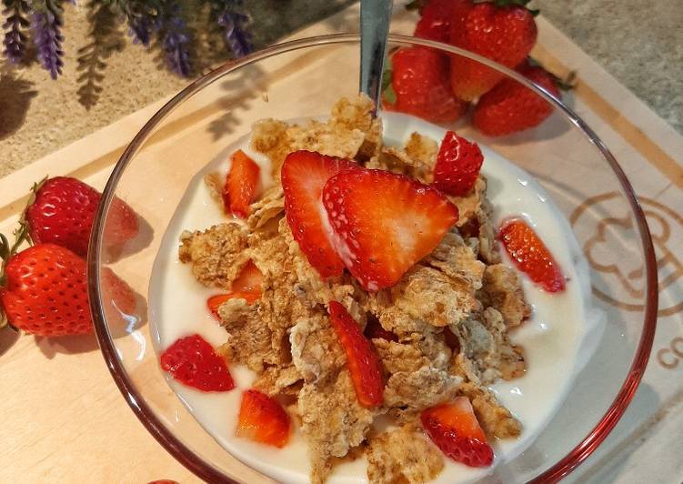 Yogurt Fragole e Cereali