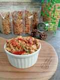 Kremesan Tempe Pedas Daun Jeruk