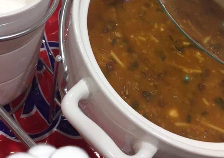 الحريرة المغربية 🥣