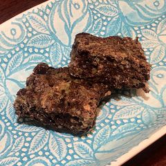 Okra Chocolate Brownies A picture of Okra Chocolate Brownies.