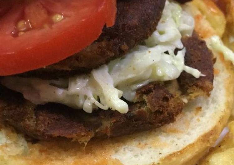 Recipe of Award-winning Shami kabab burger