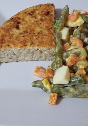 Una foto de Tortilla de merluza