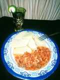 Boiled yam nd cabbage stew