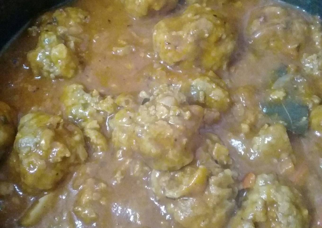 Albóndigas con tuco