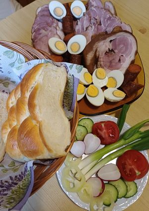 Sonka főzése, tálalása recept fotója