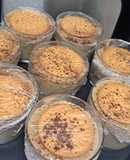 Natillas de café y galleta (sin lactosa ni azúcar)