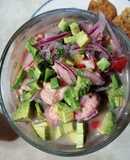 Ceviche de salmón