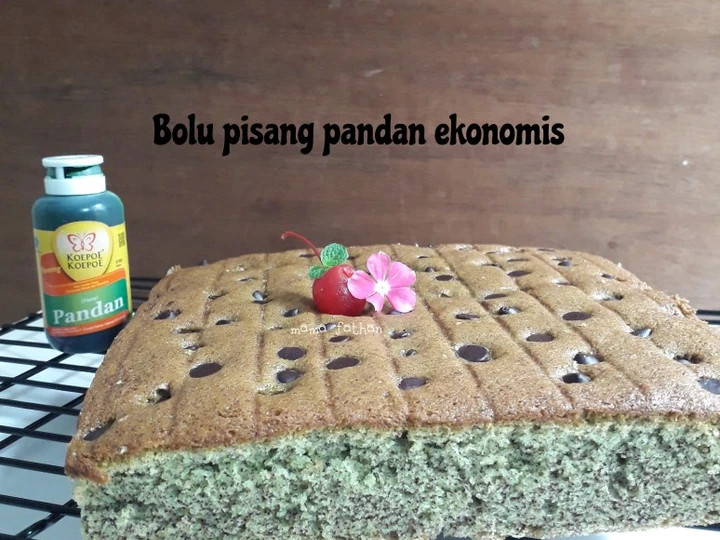 Langkah Gampang Membikin Resep Bolu pisang pandan ekonomis yang Sempurna Anti Ribet, Lezat Sekali