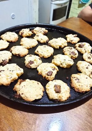 Una foto de Galletitas con chocolate sin T.A.C.C