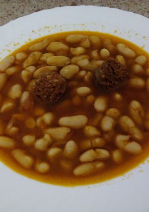 Foto principal de Alubias blancas con chorizo para programar olla GM Deluxe