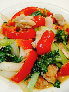 Foto resep Ayam tumis Paprika mudah dan kaya rasa kaya warna