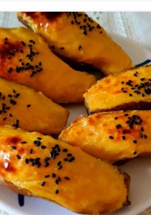黃金地瓜燒 的食譜成品照片