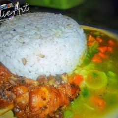 A picture of Curry vegetable sauce #EnuguState.