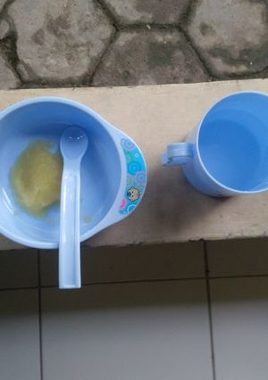 Foto resep Mpasi Menu Tunggal 6m Pure Apel Merah
