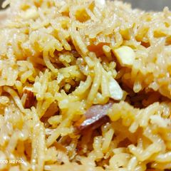 A picture of Jaggery Rice.