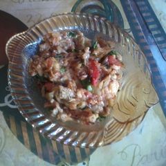 A picture of Baingan bharta.