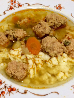 Májgaluska leves recept fotója