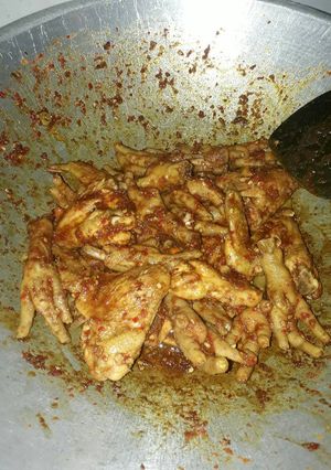 Foto resep Ceker presto kecap pedas