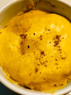 A picture of 3-Min Pumpkin Mug Cake.