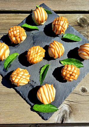 Une photo de Boules cakes au spéculoos