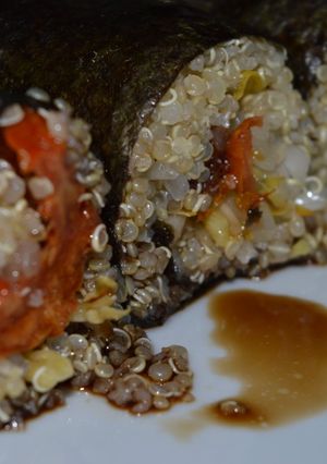 Una foto de Rollitos de quinoa