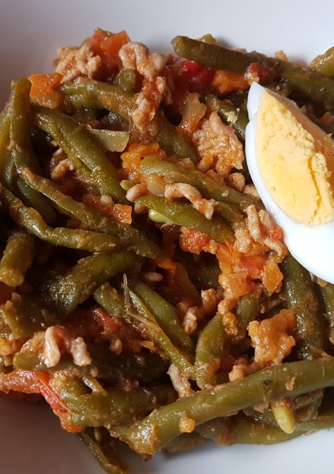 Una foto de Guiso de Habichuelas con Carne