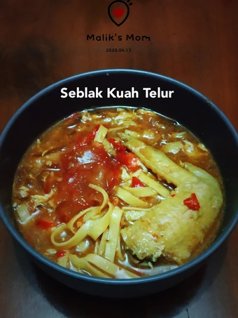 Langkah Gampang Membuat Resep Seblak Kuah Telur yang Bisa Manjain Lidah Anti Ribet, Mantap Sekali