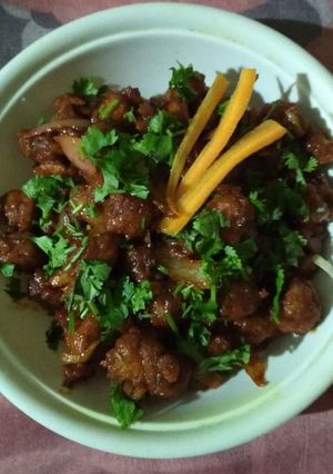 A picture of Soya Chilli.