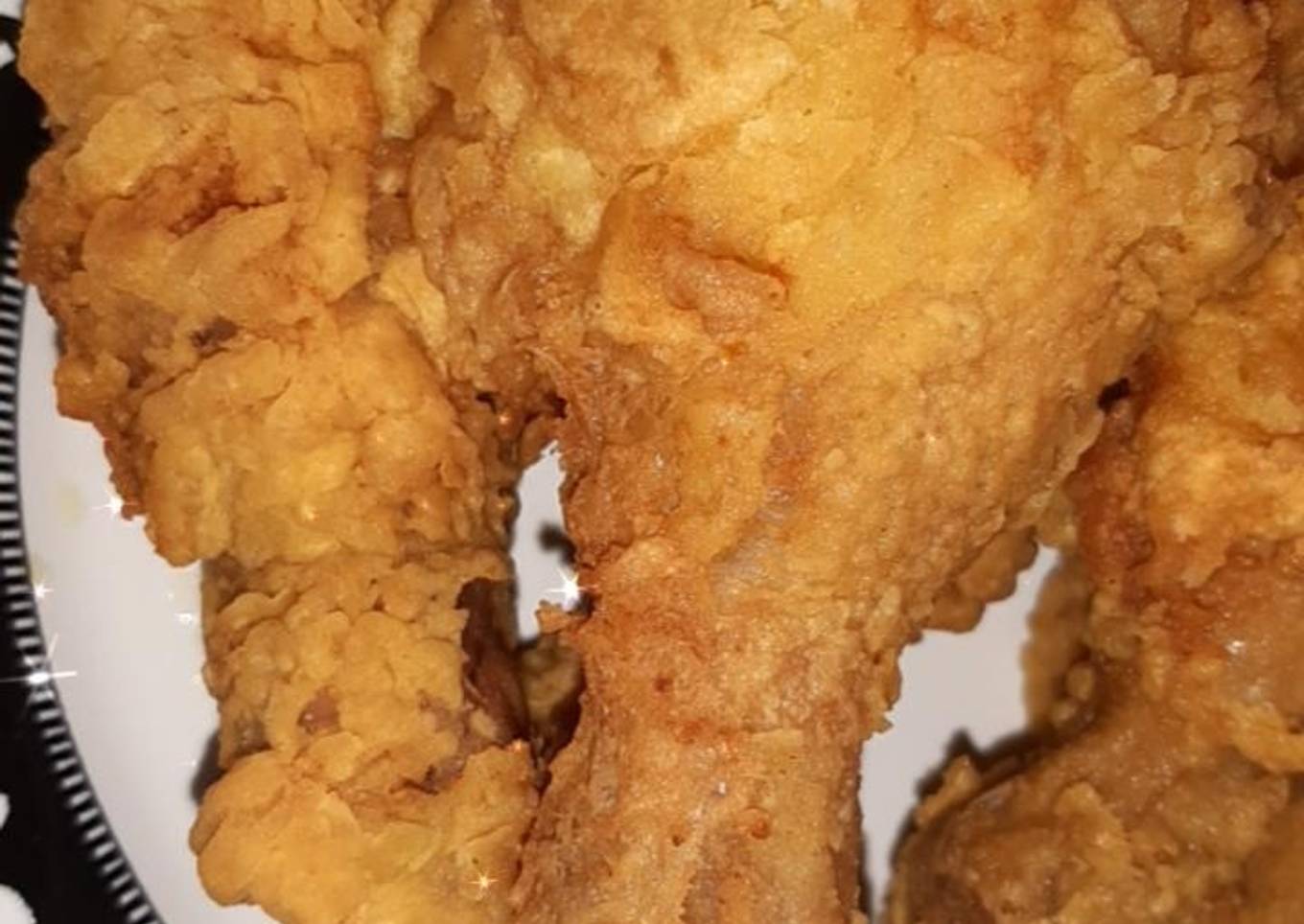 Nasi Ayam Goreng (Bahan Sederhana dan Aman)