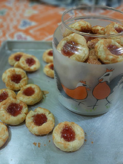 Foto resep Strawberry Thumbprint Cookies