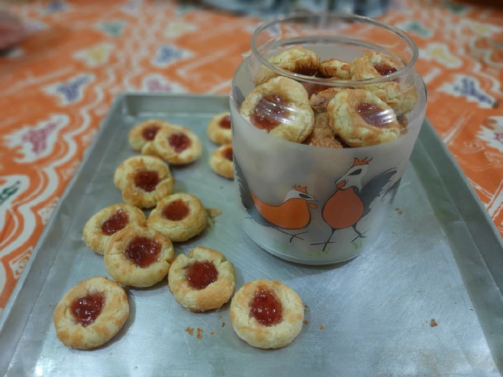 Easy Steps to Prepare Strawberry Thumbprint Cookies the Delicious Perfect