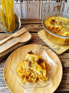 Foto resep 130. Spaghetti Brulee Panggang