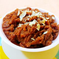 A picture of Amaranth Flour Pudding.